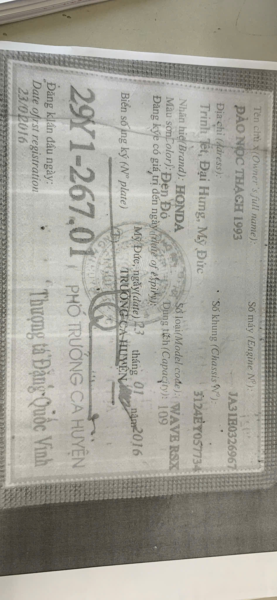 Hình ảnh tài sản